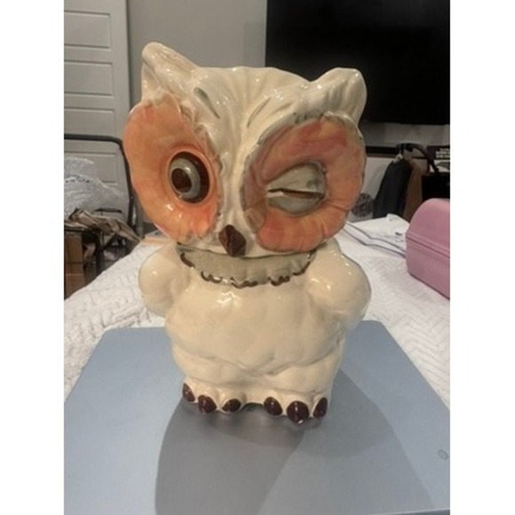 Other - Vintage Shawnee Winking Owl Cookie Jar EUC pottery Z99